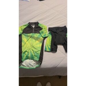 Free Fisher Cycling Bike Jersey‎ & Shorts Youth XXL